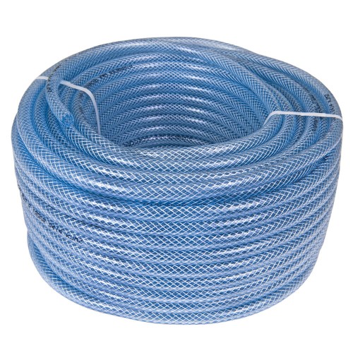 Wąż techniczny PVC zbrojony 6 x 2.0 mm, max ciśnienie 13 bar, 25 mb
