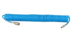 AIRPRESS 4304207 Wąż spiralny PU 8 mm x 5 mm, 15 m uzbrojony