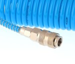 AIRPRESS 4304207 Wąż spiralny PU 8 mm x 5 mm, 15 m uzbrojony