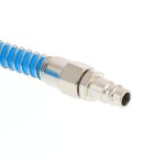 AIRPRESS 4304208 Wąż spiralny PU 12 mm x 8 mm, 5 m uzbrojony