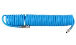AIRPRESS 4304211 Wąż spiralny PU 12 mm x 8 mm, 15 m uzbrojony