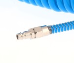 AIRPRESS 4304211 Wąż spiralny PU 12 mm x 8 mm, 15 m uzbrojony