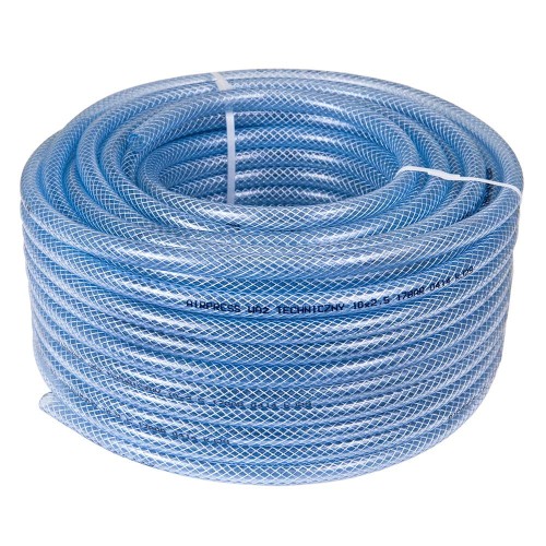 Wąż techniczny PVC zbrojony 10 x 2.0 mm, max ciśnienie 13 bar, 50 mb