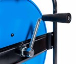 AIRPRESS 46573 Zwijadło pneumatyczne na bębnie z wężem hybrydowym 8 x 12 mm, 30 m
