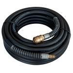 AIRPRESS 40402 Wąż pneumatyczny gumowy 14 x 8 mm, 20 m, okuty