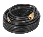 AIRPRESS 40461 Wąż pneumatyczny gumowy 10 x 6 mm, 15 m, okuty
