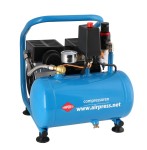 AIRPRESS Kompresor bezolejowy L 6-95 SILENT 8 bar 0.6 KM 76 l/min 6 l