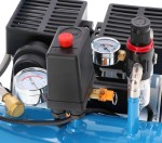 AIRPRESS Kompresor bezolejowy L 6-95 SILENT 8 bar 0.6 KM 76 l/min 6 l