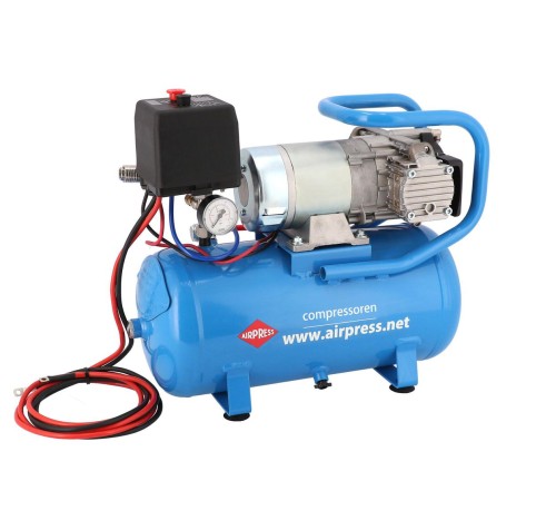 AIRPRESS Kompresor bezolejowy DC 12-180/15 10 bar 0.75 KM 144 l/min 15 l