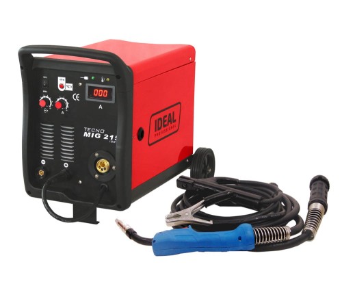 IDEAL TECNO MIG 215 DIGITAL Inwertorowy półautomat spawalniczy MIG / MMA, 200 A