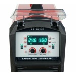 IDEAL EXPERT MIG 250 4x4 PFC SYNERGIC Inwertorowy półautomat spawalniczy MIG / TIG / MMA, 250 A