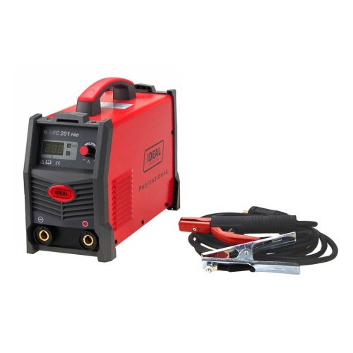 IDEAL V-ARC 201 PRO +ACX Spawarka inwertorowa MMA, 200 A