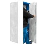 JOTKEL 23136 Szafa uniwersalna 2 półki ocynkowane + tablice perforowane + zespół drzwi wewnętrznych