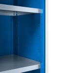 JOTKEL 23260 Szafa uniwersalna 455 mm z 4 półkami ocynkowanymi do samodzielnego montażu