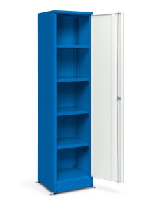 JOTKEL 23264 Szafa uniwersalna 455 mm z 4 półkami malowanymi do samodzielnego montażu