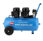 AIRPRESS Kompresor L 100-50 SILENT 8 bar 1 KM 80 l/min 50 l