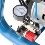 AIRPRESS Kompresor bezolejowy LMO 4-170 SILENT 8 bar 1.5 KM 136 l/min 4 l