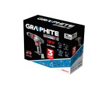 GRAPHITE 58G022 Wiertarko-wkrętarka akumulatorowa ENERGY+ 18V, Li-Ion zdejmowany uchwyt 10 mm bez akumulatora