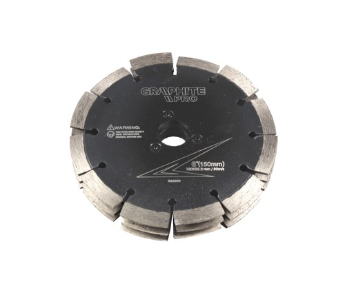 GRAPHITE K02009 Diamentowa tarcza zespolona 150 mm do bruzdownicy 59GP300