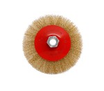 Kraft&Dele KD10984 Szczotka tarczowa stożkowa mosiądzowana 125 mm x M14