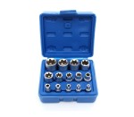 Kraft&Dele KD10335 Nasadki TORX E4 - E24 zestaw 14 szt