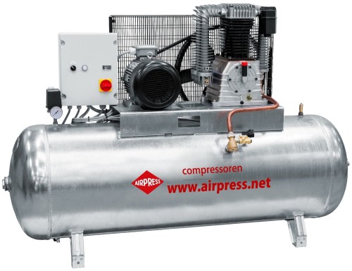 AIRPRESS Kompresor G 1500-500 SD Pro 14 bar 10 KM 686 l/min galwanizowany 500 l