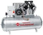 AIRPRESS Kompresor G 2000-500 SD Pro 11 bar 15 KM 1395 l/min galwanizowany 500 l
