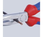 KNIPEX 2612200 Szczypce półokrągłe wydłużone 200 mm