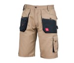 URGENT URG-C Krótkie spodenki robocze beżowo-czarne