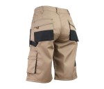 URGENT URG-C Krótkie spodenki robocze beżowo-czarne