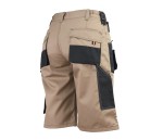URGENT URG-C Krótkie spodenki robocze beżowo-czarne