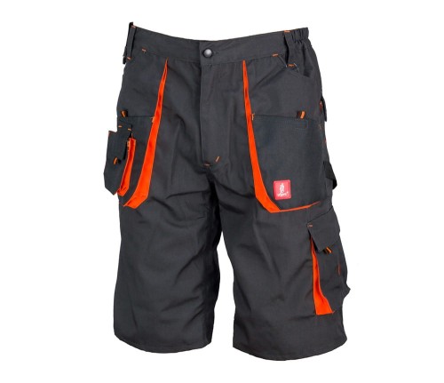 URGENT URG-A Krótkie spodenki robocze czarno-pomarańczowe