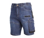LAHTI PRO L40707 Spodnie robocze krótkie jeansowe SLIM FIT