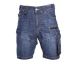 LAHTI PRO L40707 Spodnie robocze krótkie jeansowe SLIM FIT