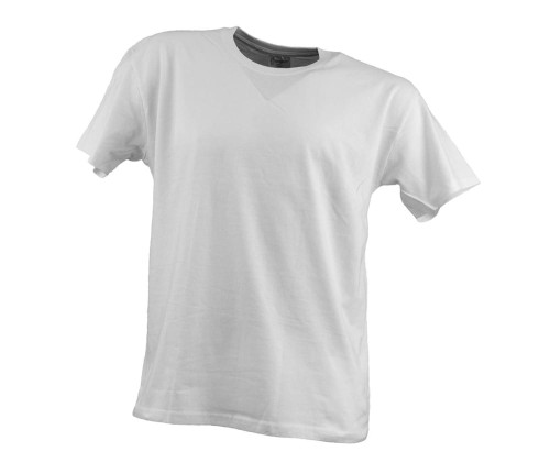 URGENT Koszulka T-SHIRT męska biała 100% bawełna 180g/m2