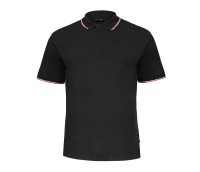 LAHTI PRO L40310 Koszulka POLO bawełniana czarna 190g/m2