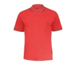 LAHTI PRO L40313 Koszulka POLO bawełniana czerwona 190g/m2