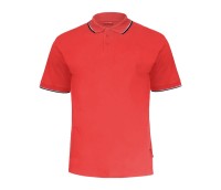 LAHTI PRO L40313 Koszulka POLO bawełniana czerwona 190g/m2