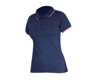 LAHTI PRO L40316 Koszulka damska POLO bawełniana granatowa 190g/m2