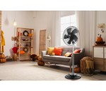 NEO TOOLS 90-003 Wentylator stojący warsztatowy 100 W średnica 45 cm 3 prędkości oscylacja