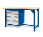 JOTKEL 22004 Stół warsztatowy z szufladami - wersja HSS03 1500 x 740 x 900 mm