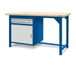 JOTKEL 22002 Stół warsztatowy z szufladami i drzwiczkami - wersja HSS03 1500 x 740 x 900 mm