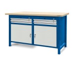 JOTKEL 22006 Stół warsztatowy z szufladami i drzwiczkami - wersja HSS03 1500 x 740 x 900 mm