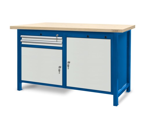JOTKEL 22007 Stół warsztatowy z szufladami i drzwiczkami - wersja HSS03 1500 x 740 x 900 mm