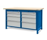 JOTKEL 22015 Stół warsztatowy z szufladami - wersja HSS03 1500 x 740 x 900 mm