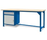 JOTKEL 22102 Stół warsztatowy z szufladami i drzwiczkami - wersja HSS04 2100 x 740 x 900 mm