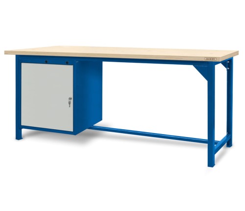 JOTKEL 22103 Stół warsztatowy z drzwiczkami - wersja HSS04 2100 x 740 x 900 mm