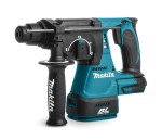 MAKITA Zestaw COMBO 18 V DHR242 młotowiertarka SDS Plus + DGA504 szlifierka kątowa 125 mm + 2 x bateria 5 Ah + ładowarka + zestaw wierteł i dłut D-42444