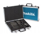 MAKITA Zestaw COMBO 18 V DHR242 młotowiertarka SDS Plus + DGA504 szlifierka kątowa 125 mm + 2 x bateria 5 Ah + ładowarka + zestaw wierteł i dłut D-42444