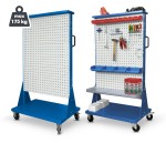 JOTKEL 23608 Wózek z tablicami perforowanymi 850 x 600 x 1610 mm